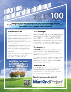 the First 100 Membership Challenge.